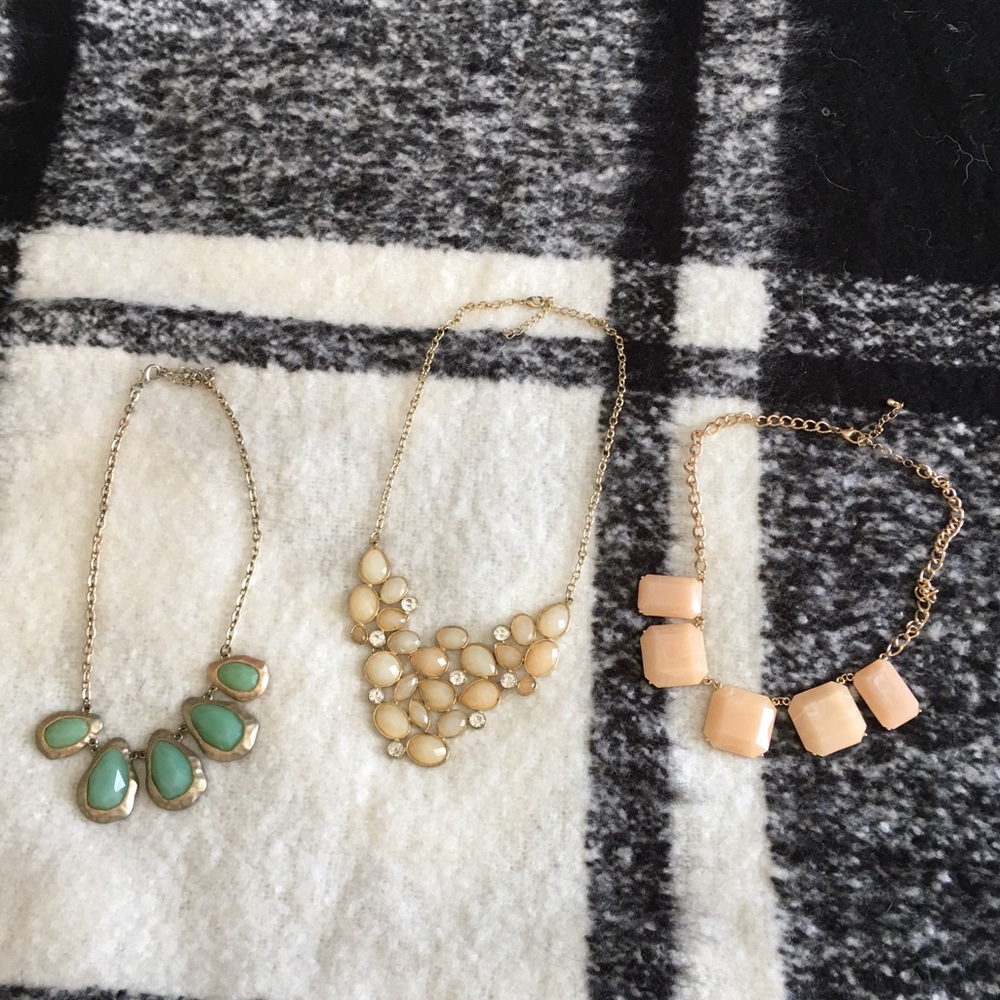 Three necklace bundle (all included in cost)
